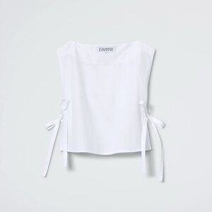 Daphne White Women's “The Nightcap Top” size L